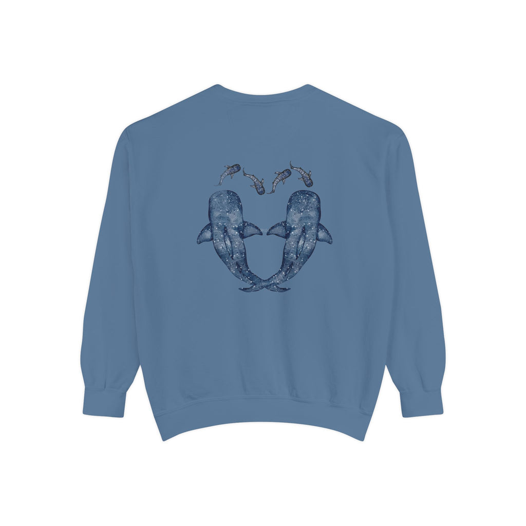 Whale Heart Crewneck