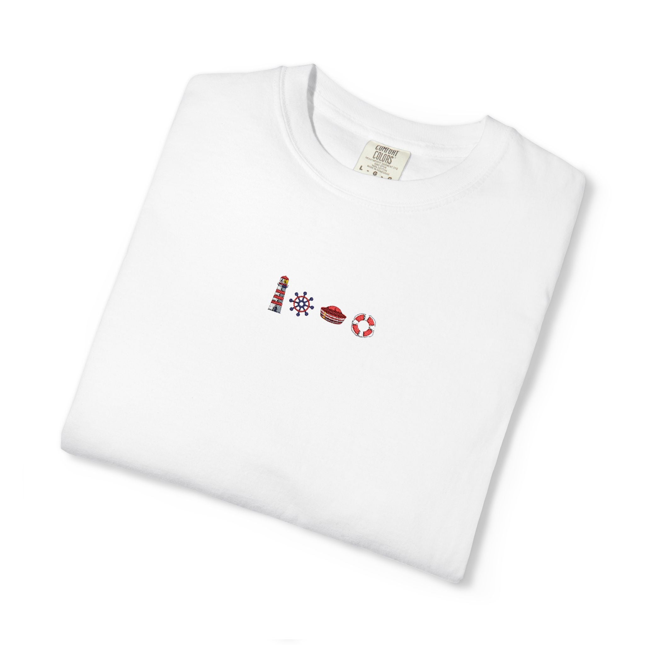 coastal icons embroidered  T-Shirt