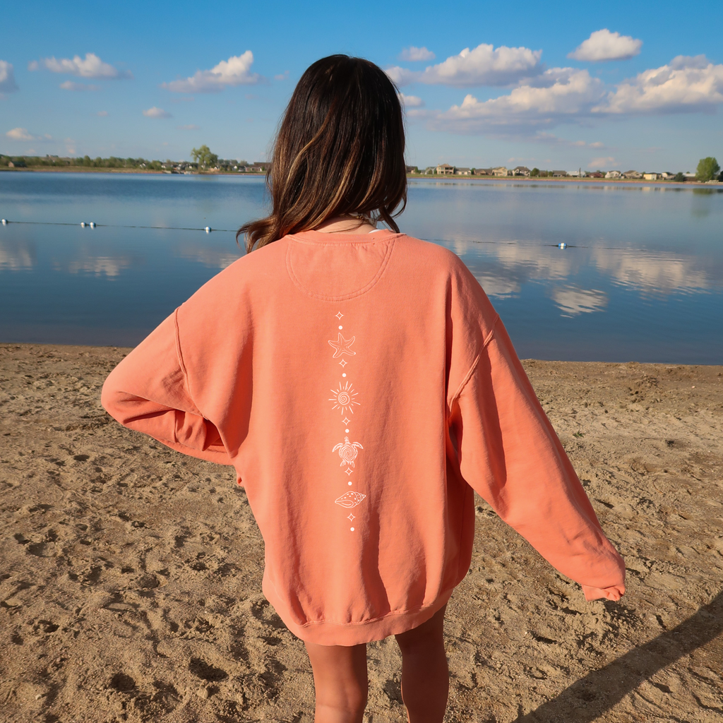 Boho Coastal Icon Crewneck