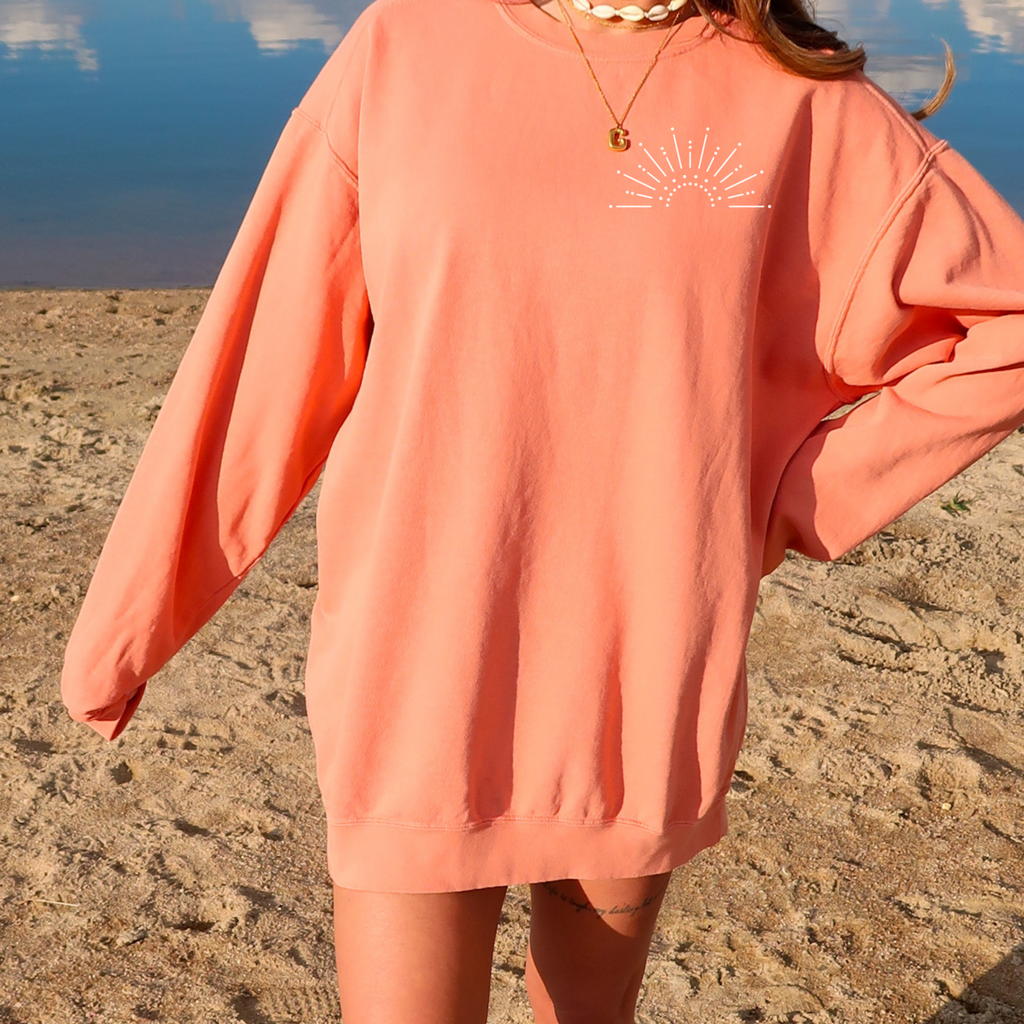 Boho Coastal Icon Crewneck